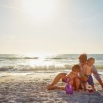 DadKidsBeach